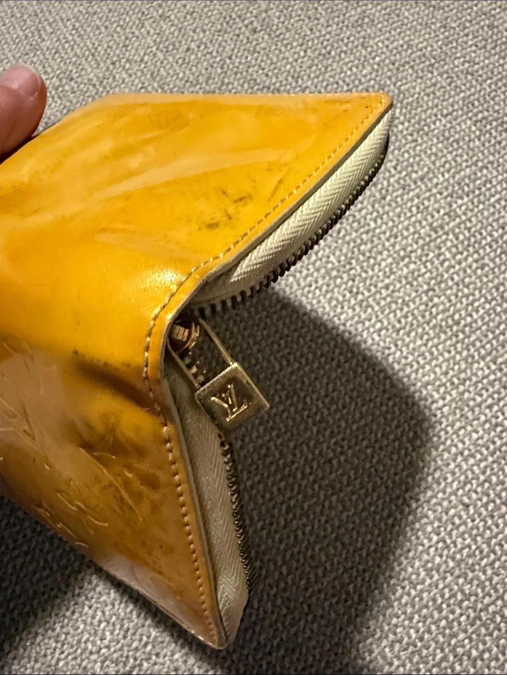 Louis Vuitton Vernis authentic zippy compact wallet BJ0959